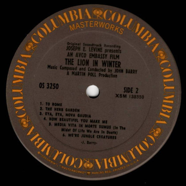 The Lion In Winter (The Original Sound Track Recording)