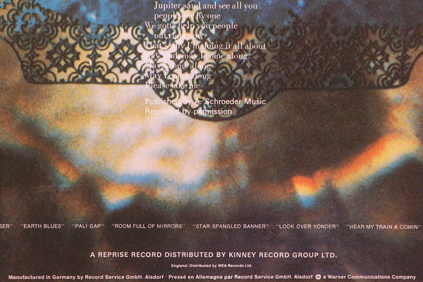 Release: Rainbow Bridge / Original Motion Picture Sound Track-Vinyl-Europe-None-K 44159-16467651
