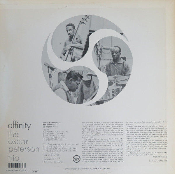 Release: Affinity-Vinyl-Japan-1986-20MJ-0090, 20MJ 0090-11236729
