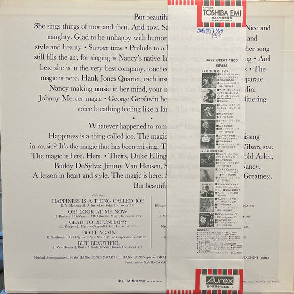 Release: But Beautiful-Vinyl-Japan-1981-ECJ-50066-22568159