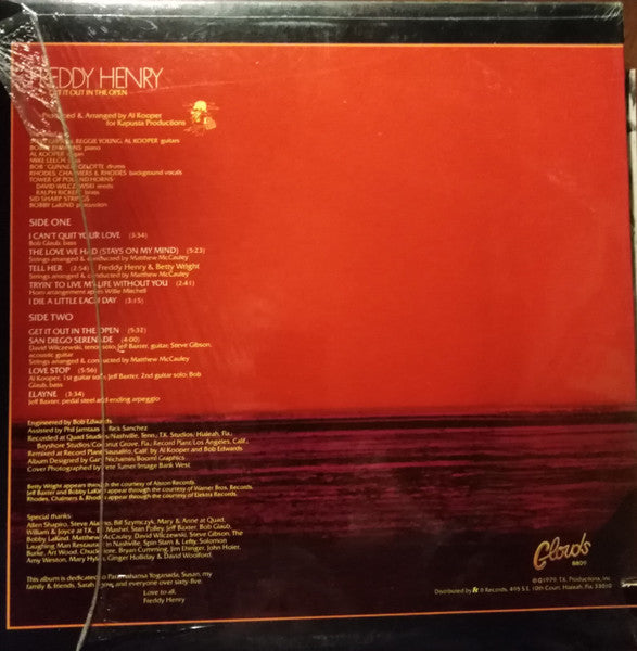 Release: Get It Out In The Open-Vinyl-US-1979-CL-8809-13656247