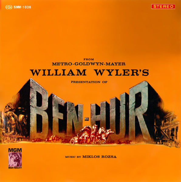 Release: Ben-Hur-Vinyl-Japan-1982-SMM 1036-30596875