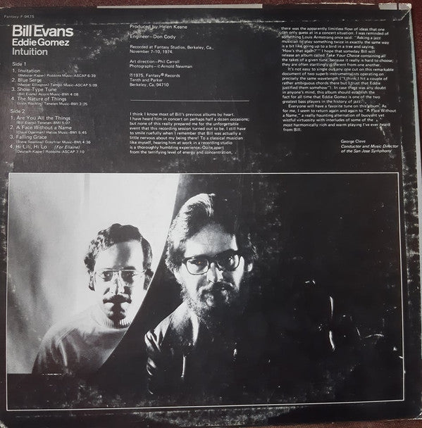 Release: Intuition-Vinyl-US-1975-F-9475-22432468