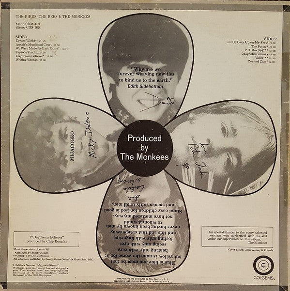 Release: The Birds, The Bees & The Monkees-Vinyl-US-1968-COS-109-11428986