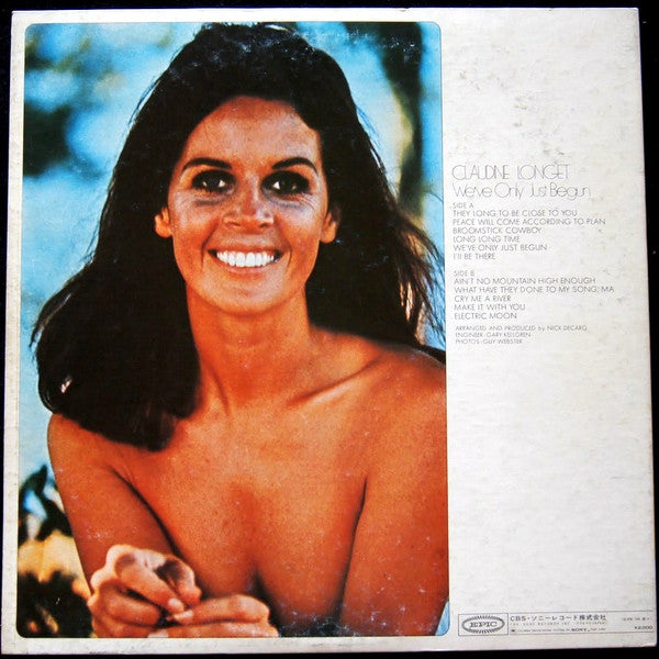 Release: We've Only Just Begun-Vinyl-Japan-1971-ECPL-11-10328457