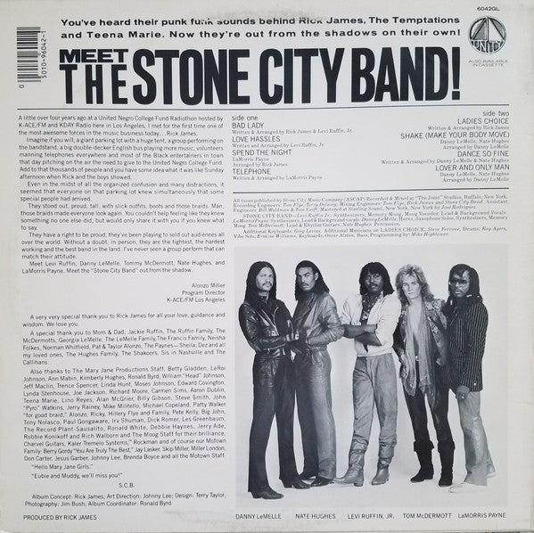 Release: Meet The Stone City Band! - Out From The Shadow-Vinyl-US-1983-6042GL-10198164