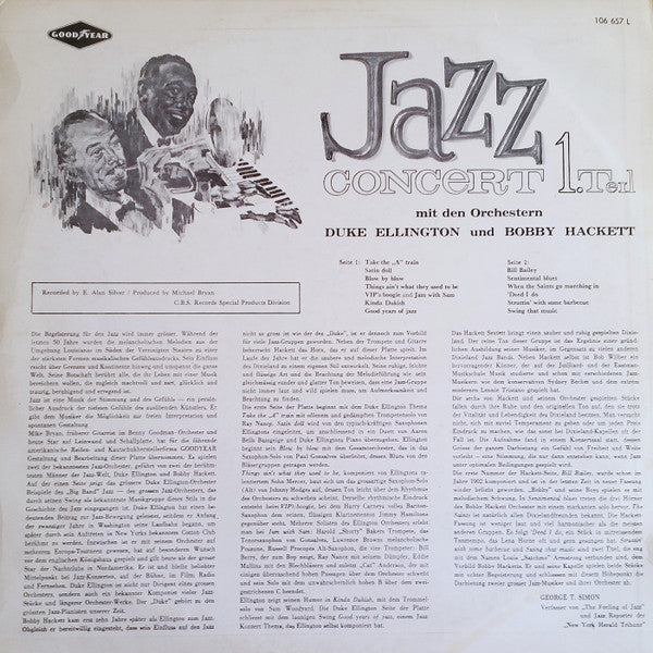 Master Release: Jazz Concert by Duke Ellington