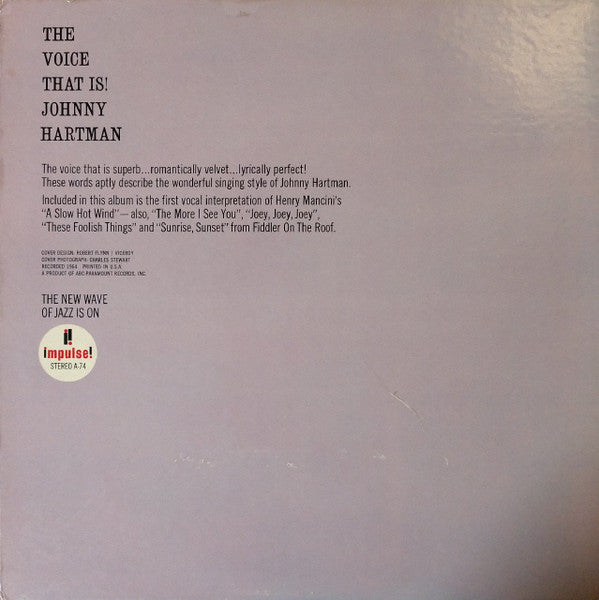 Release: The Voice That Is!-Vinyl-US-1964-AS-74-12594820