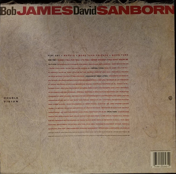 Release: Double Vision-Vinyl-US-1986-9 25393-1, 1-25393-13182729