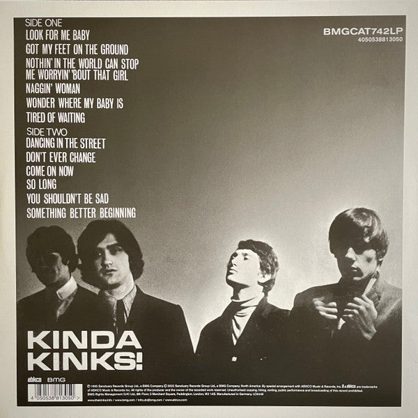 Master Release: Kinda Kinks by The Kinks