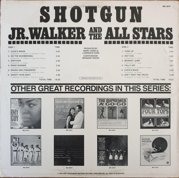 Master Release: Shotgun by Junior Walker & The All Stars