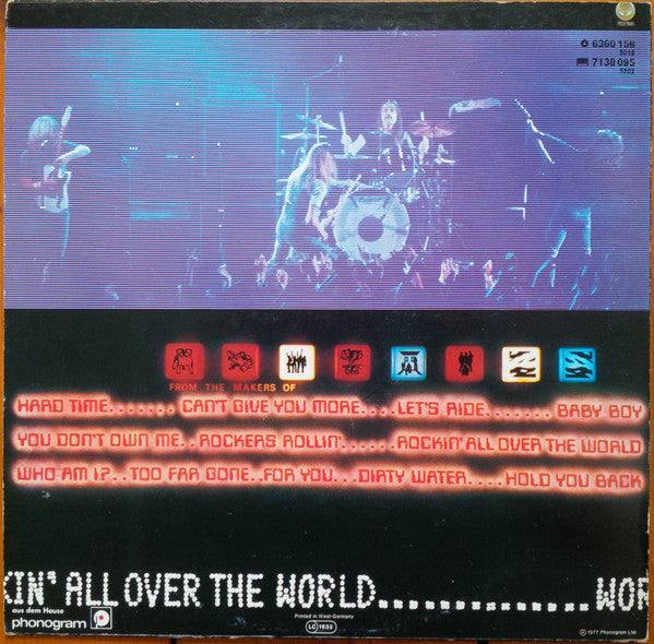 Release: Rockin' All Over The World-Vinyl-Germany-1977-6360 156-10183741