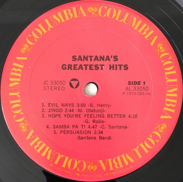Santana's Greatest Hits
