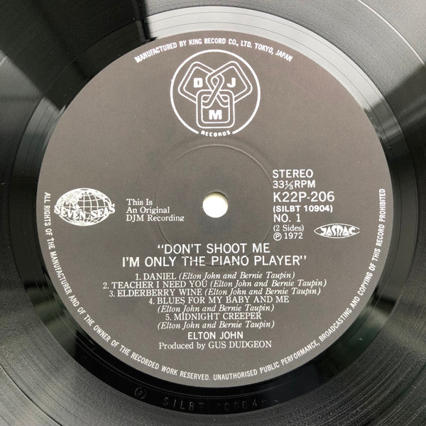 Don’t Shoot Me I’m Only the Piano Player