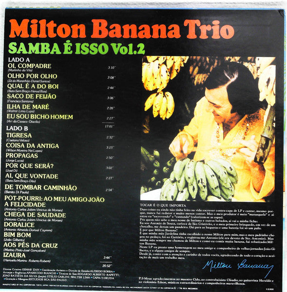 Release: Tipo Exportação (Samba É Isso) Volume 2-Vinyl-Japan-1979-RVP-6418-13447885