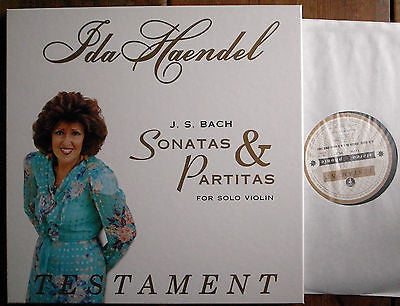 Master Release: Sonatas & Partitas For Solo Violin by Ida Haendel