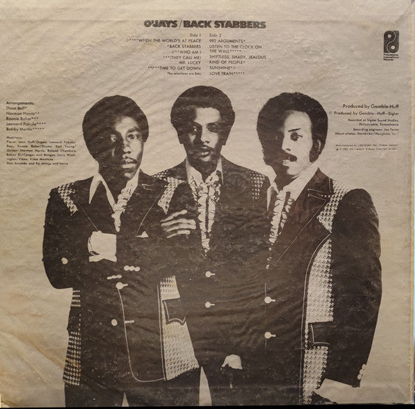 Release: Back Stabbers-Vinyl-Japan-1975-ECPO 47-PH-12264995