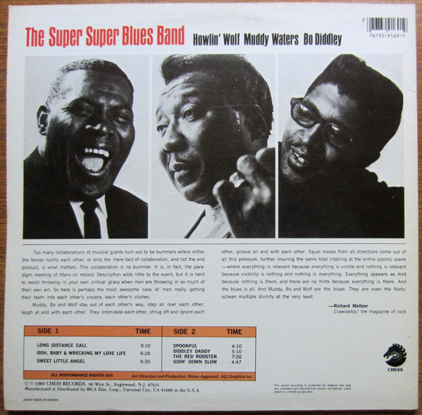 Release: The Super Super Blues Band-Vinyl-US-1984-CH 9169-10640891
