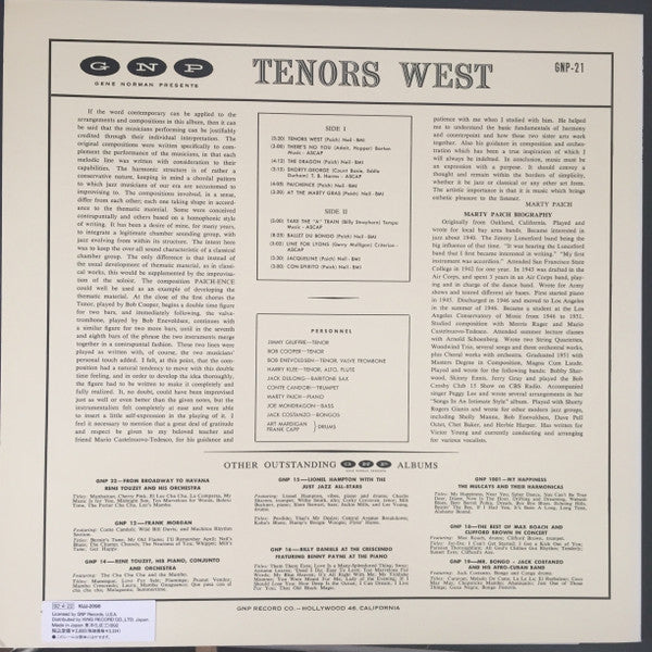 Tenors West