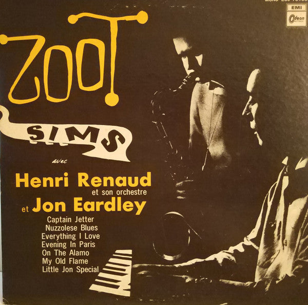 Release: Zoot Sims Avec Henri Renaud Et Son Orchestre Et Jon Eardley-Vinyl-Japan-1977-EOJ 70105-10580341