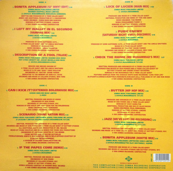 Master Release: Revised Quest For The Seasoned Traveller by A Tribe Called Quest
