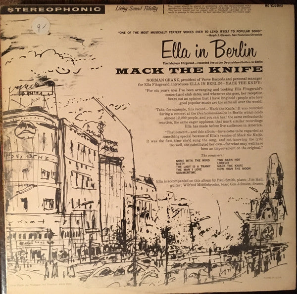 Release: Mack The Knife - Ella In Berlin-Vinyl-US-None-MG VS-64041, V6-4041-12497117