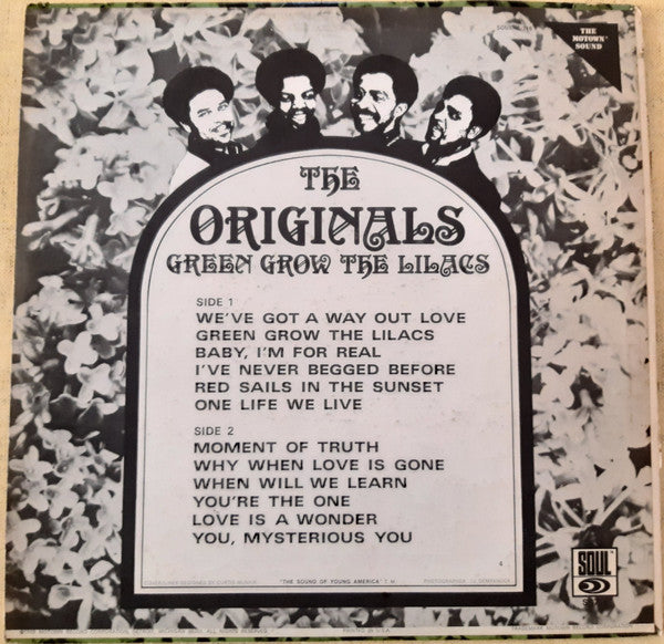 Master Release: Green Grow The Lilacs by The Originals