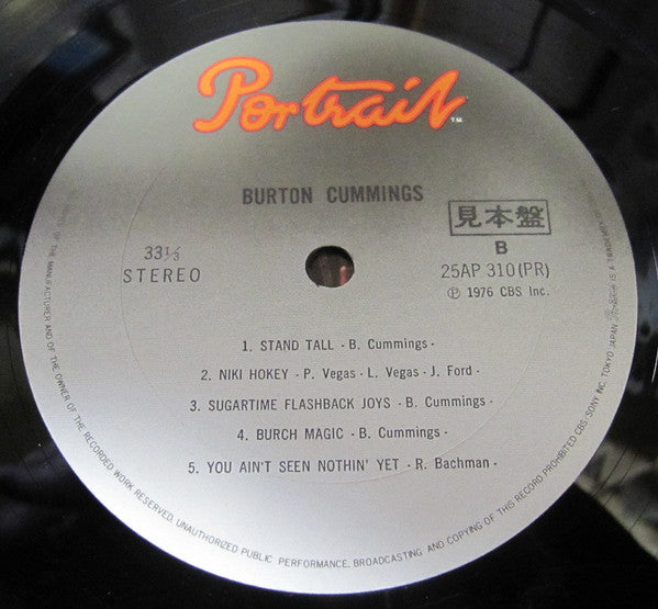 Burton Cummings