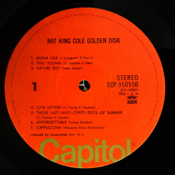 Master Release: Golden Disk by Nat King Cole