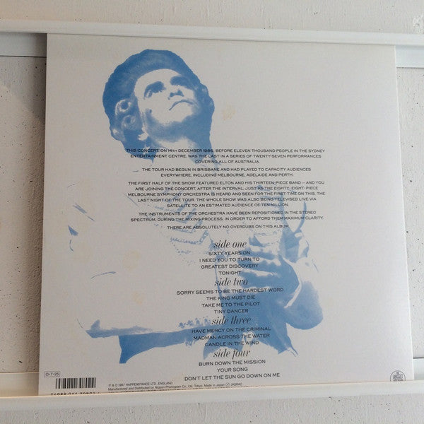 Release: Live In Australia (With The Melbourne Symphony Orchestra)-Vinyl-Japan-1987-17PP-14~15-13569004