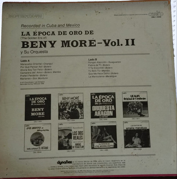 Release: La Época De Oro-Vol II-Vinyl-US-1969-DBL1-5002-12639122