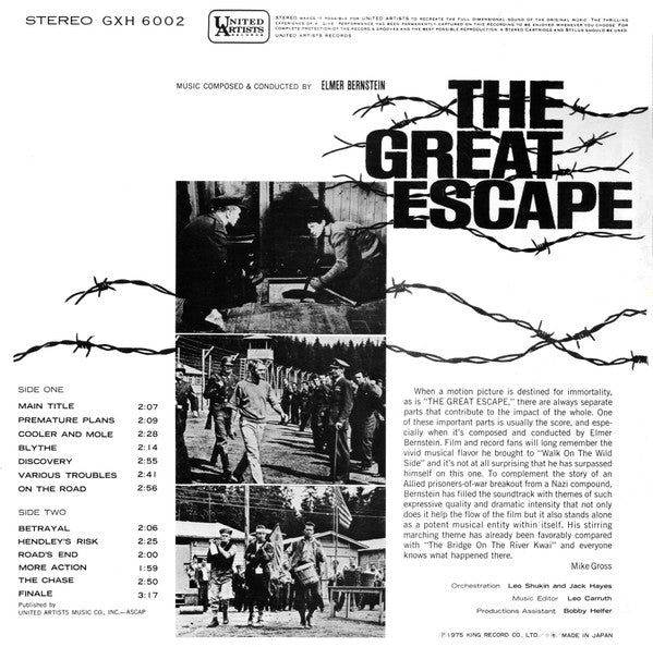 Release: The Great Escape-Vinyl-Japan-1975-GXH-6002, UAS 5107-30566119