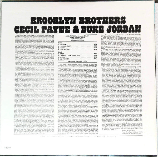 Release: Brooklyn Brothers-Vinyl-Japan-1973-YP-7055-MR, MUSE 5015-15061497