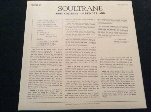 Release: Soultrane-Vinyl-US-1982-OJC-021, P-7142-13202221