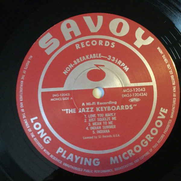 The Jazz Keyboards = ジャズ・キーボード