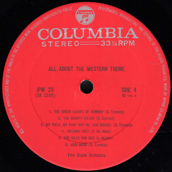 All About The Western Theme = 西部劇テーマのすべて