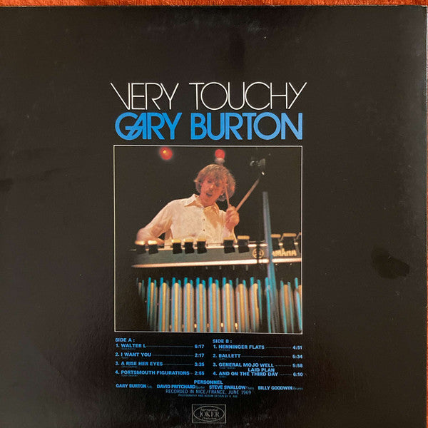 Master Release: Very Touchy by Gary Burton