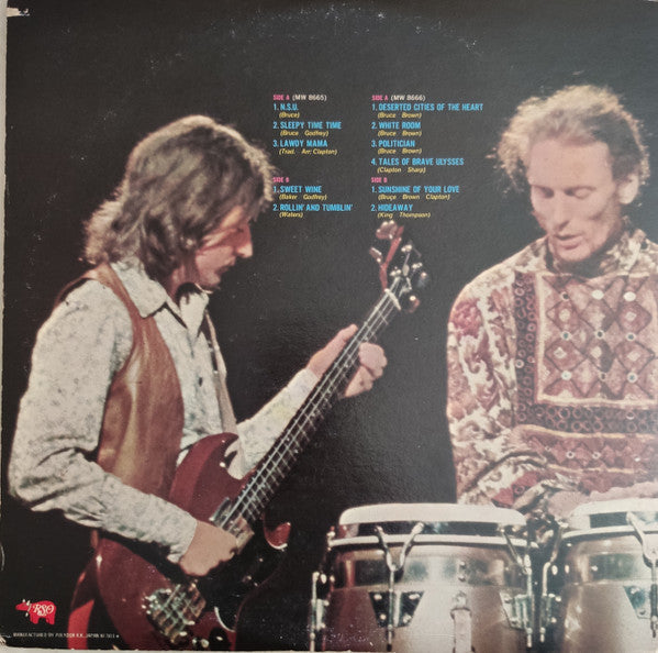 Master Release: The Best Of Cream Live by Cream (2)