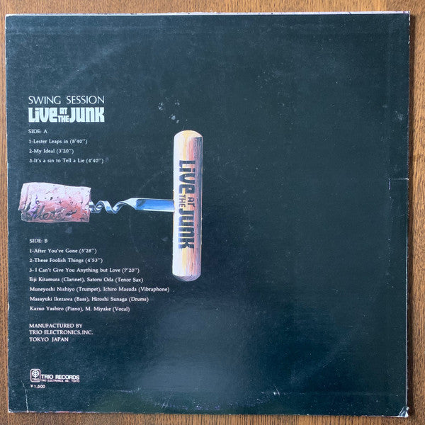 Release: Live At The Junk-Vinyl-Japan-1976-PA-9706-20711977