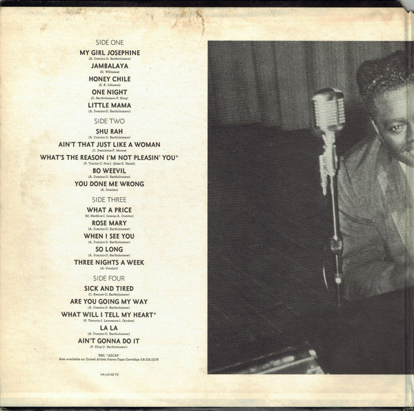 Master Release: Cookin' With Fats by Fats Domino