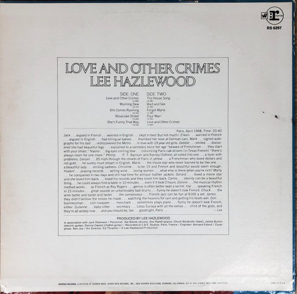 Love And Other Crimes