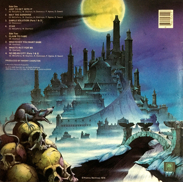 Release: No Mean City-Vinyl-US-1979-SP-4741, SP 4741-12414743