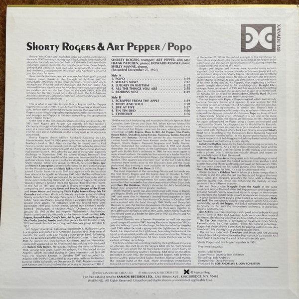 Release: Popo-Vinyl-US-1980-Xanadu 148-21995743