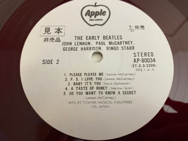 Release: The Early Beatles-Vinyl-Japan-1970-AP-80034-21089800