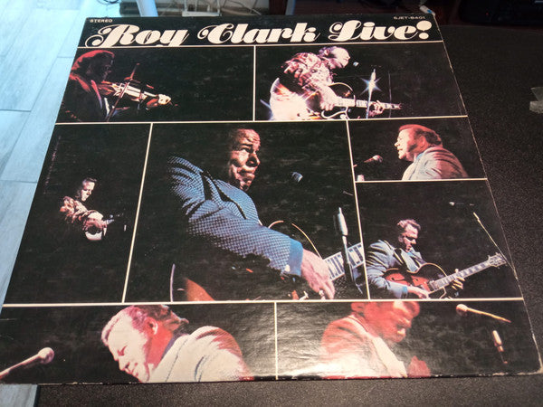 Release: Roy Clark Live!-Vinyl-Japan-1972-SJET-8401-22219876