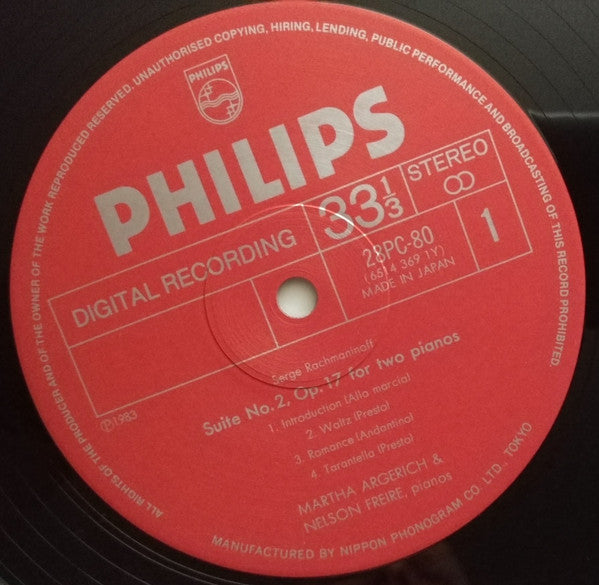 Release: On 2 Pianos = An 2 Klavieren-Vinyl-Japan-1983-28PC-80-11234814