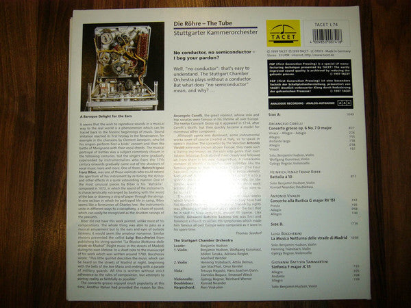 Master Release: Die Röhre – The Tube by Arcangelo Corelli
