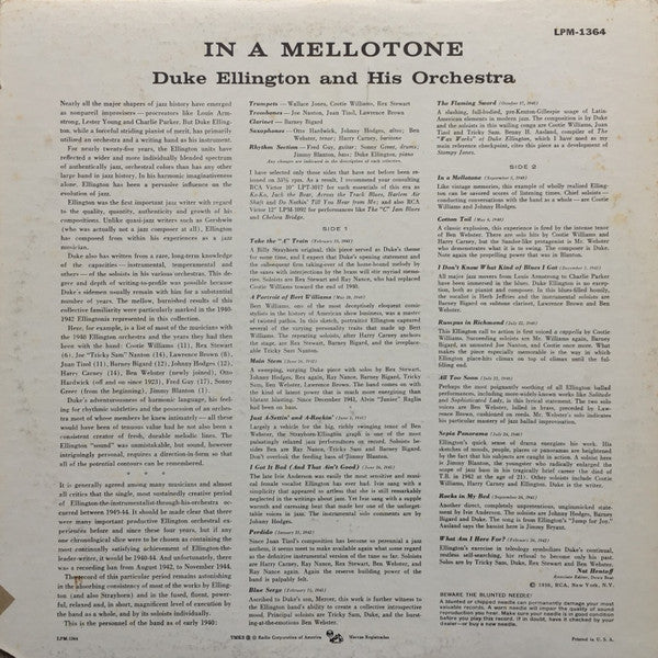 In A Mellotone
