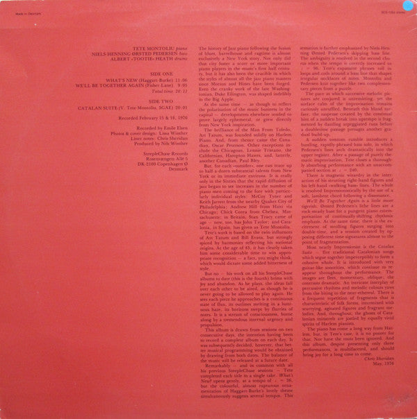 Release: Tête À Tete-Vinyl-Denmark-1976-SCS-1054-13015472