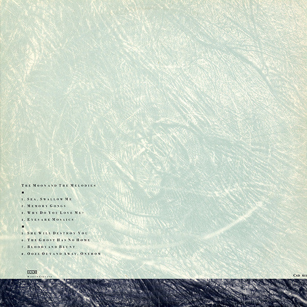Master Release: The Moon And The Melodies by Harold Budd